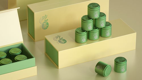 鋁罐裝茶葉營銷產(chǎn)品渲染